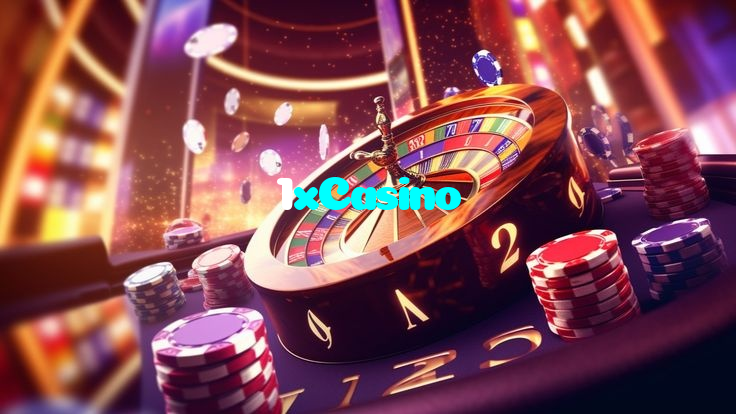 1xCasino casino presented on mobile device in Pakistan with slots and live games