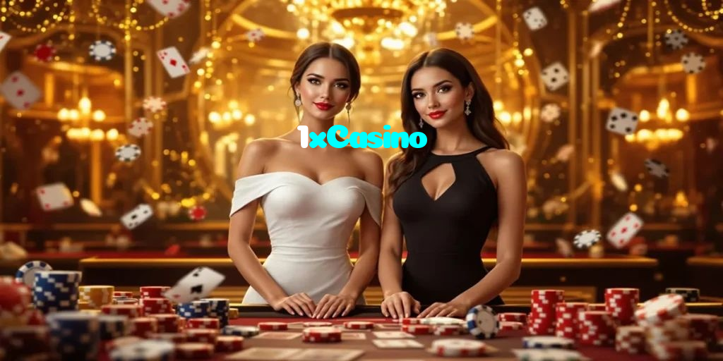 1xCasino casino presented on mobile device in Pakistan with slots and live games